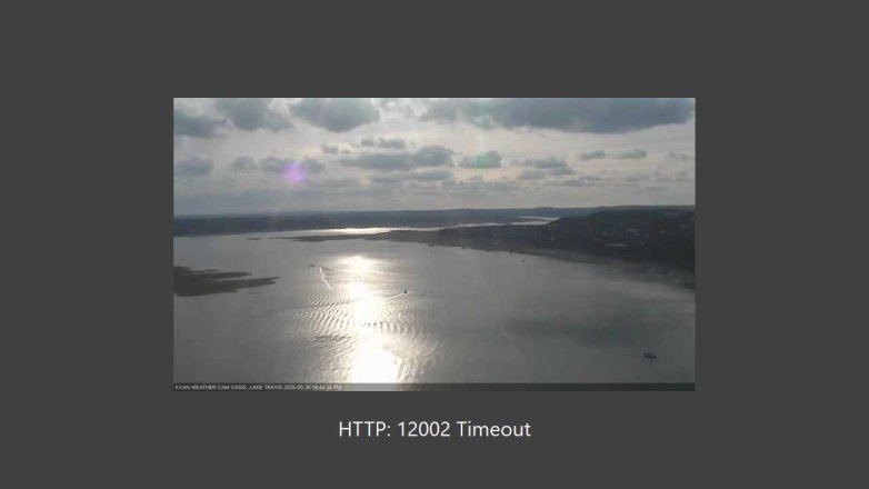 Lake Travis webcam, May 30, 2025 6:45 PM CT