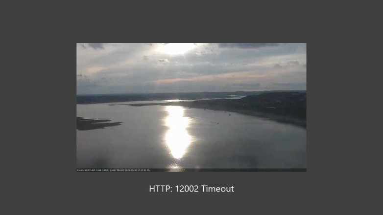 Lake Travis webcam, May 30, 2025 7:25 PM CT
