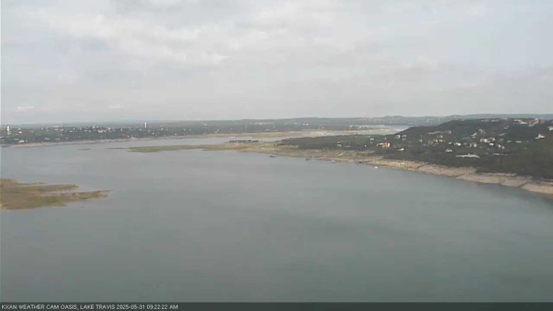 Lake Travis webcam, May 31, 2025 9:25 AM CT