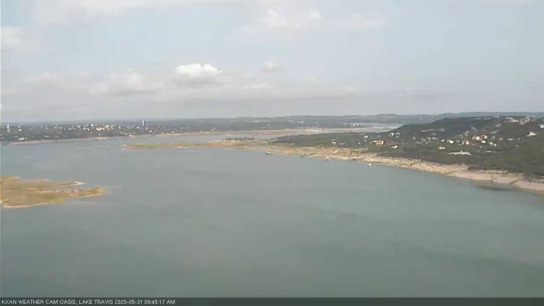 Lake Travis webcam, May 31, 2025 9:45 AM CT