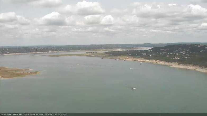 Lake Travis webcam, May 31, 2025 12:25 PM CT