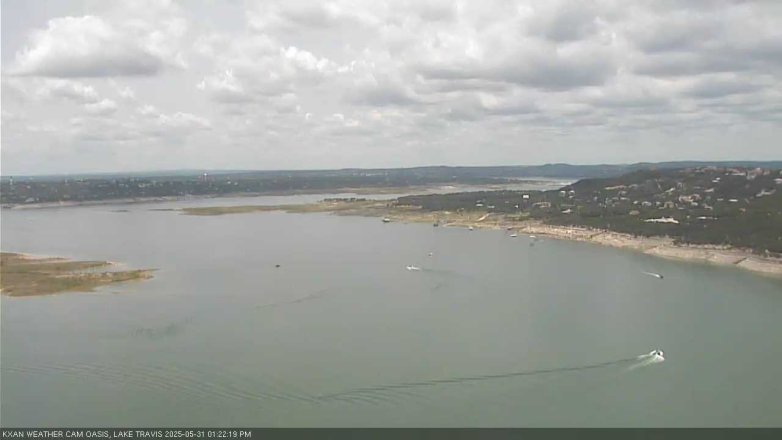 Lake Travis webcam, May 31, 2025 1:25 PM CT