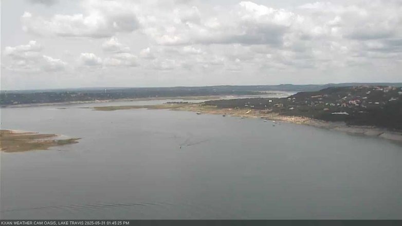 Lake Travis webcam, May 31, 2025 1:45 PM CT