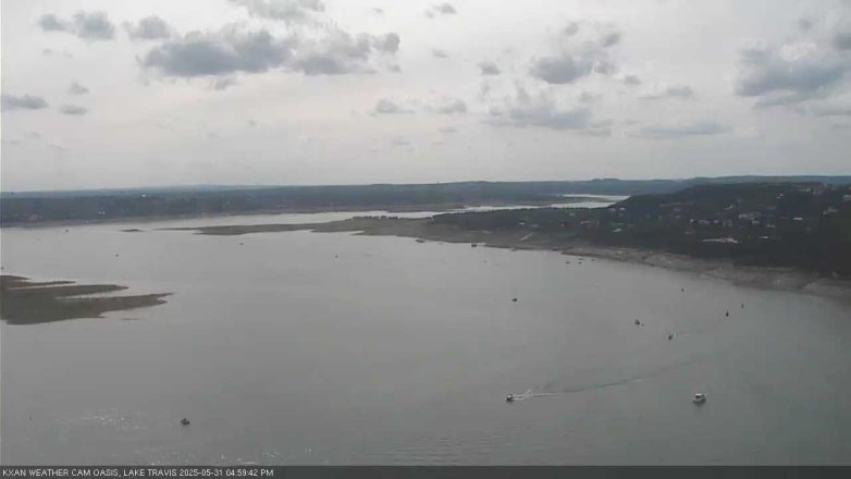 Lake Travis webcam, May 31, 2025 5:00 PM CT