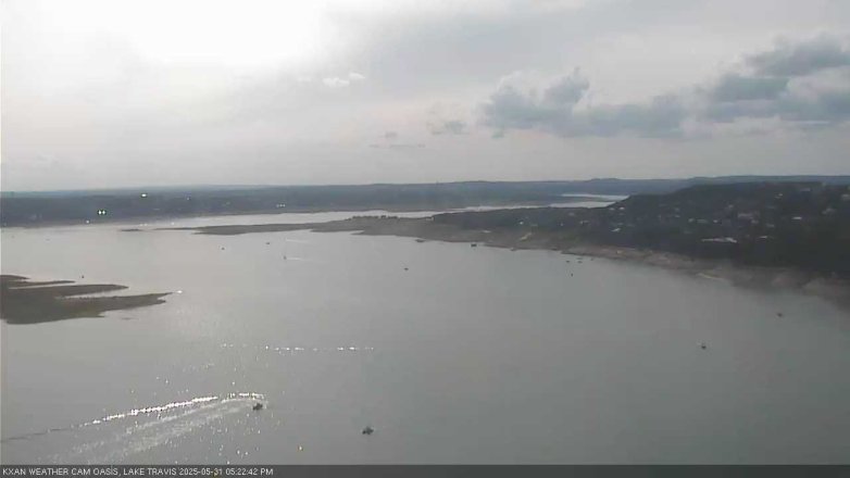 Lake Travis webcam, May 31, 2025 5:25 PM CT