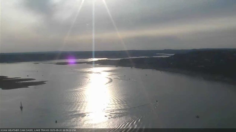 Lake Travis webcam, May 31, 2025 7:00 PM CT