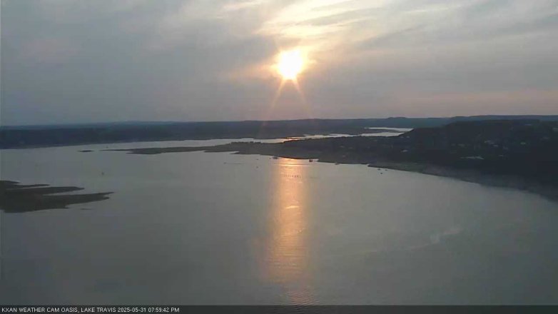 Lake Travis webcam, May 31, 2025 8:00 PM CT