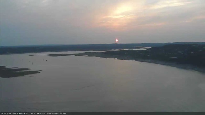 Lake Travis webcam, May 31, 2025 8:25 PM CT