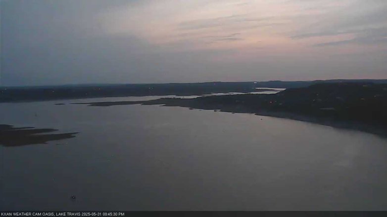 Lake Travis webcam, May 31, 2025 8:45 PM CT