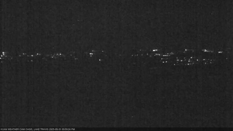 Lake Travis webcam, May 31, 2025 10:00 PM CT