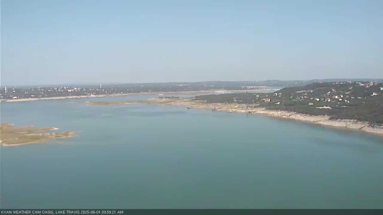 Lake Travis webcam, June 1, 2025 10:00 AM CT