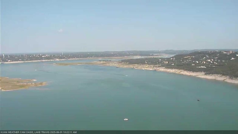 Lake Travis webcam, June 1, 2025 10:25 AM CT