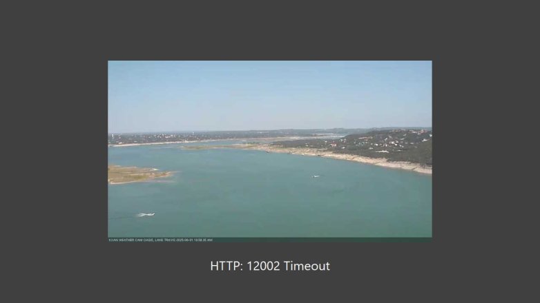 Lake Travis webcam, June 1, 2025 11:00 AM CT