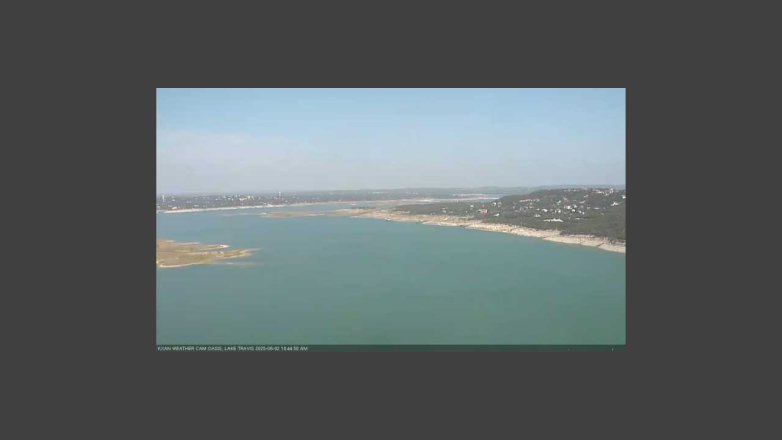 Lake Travis webcam, June 2, 2025 10:45 AM CT