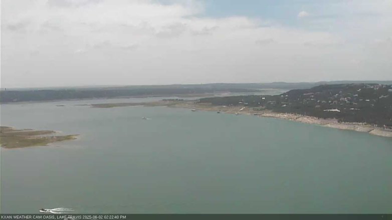 Lake Travis webcam, June 2, 2025 2:25 PM CT