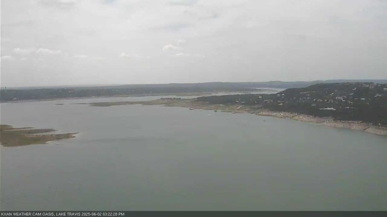 Lake Travis webcam, June 2, 2025 3:25 PM CT