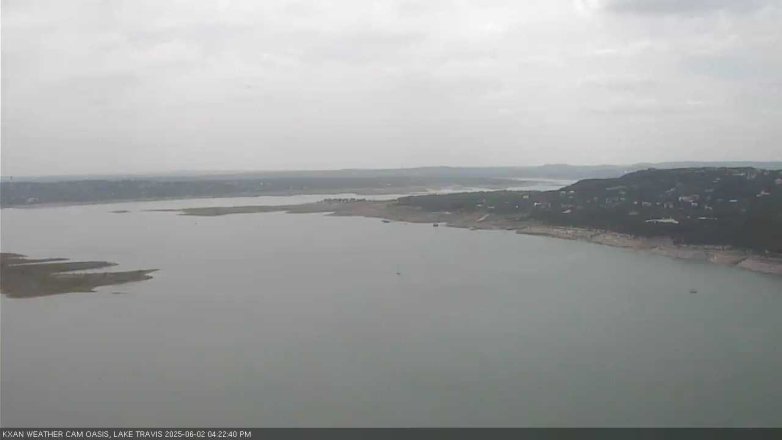 Lake Travis webcam, June 2, 2025 4:25 PM CT