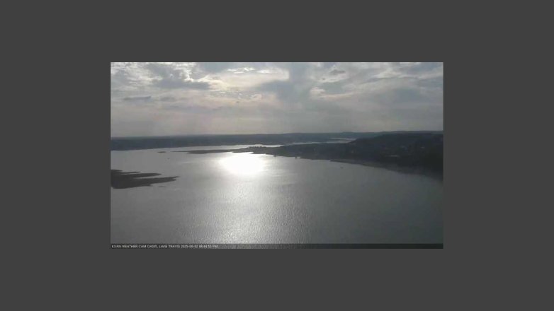 Lake Travis webcam, June 2, 2025 6:45 PM CT