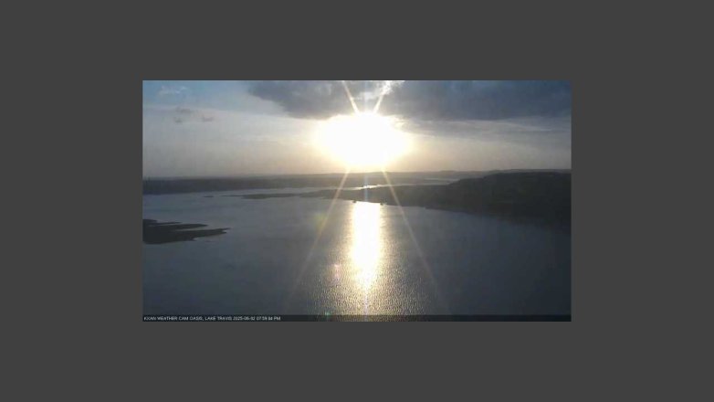 Lake Travis webcam, June 2, 2025 8:00 PM CT