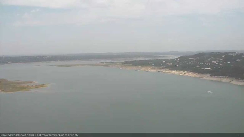 Lake Travis webcam, June 3, 2025 1:25 PM CT