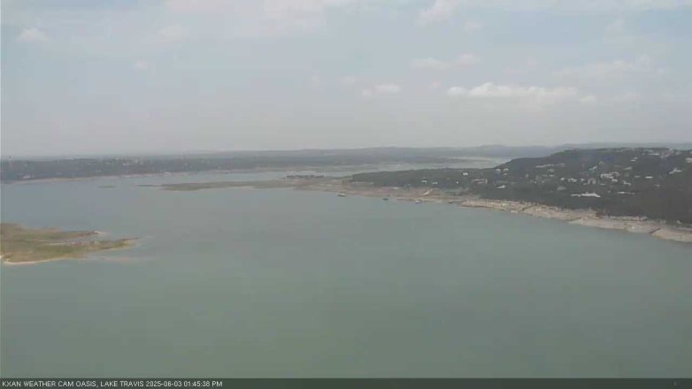 Lake Travis webcam, June 3, 2025 1:45 PM CT