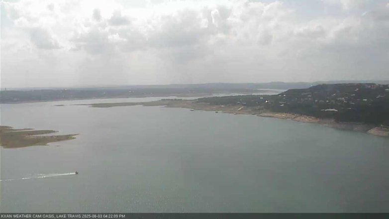 Lake Travis webcam, June 3, 2025 4:25 PM CT