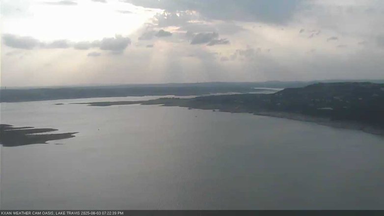 Lake Travis webcam, June 3, 2025 7:25 PM CT