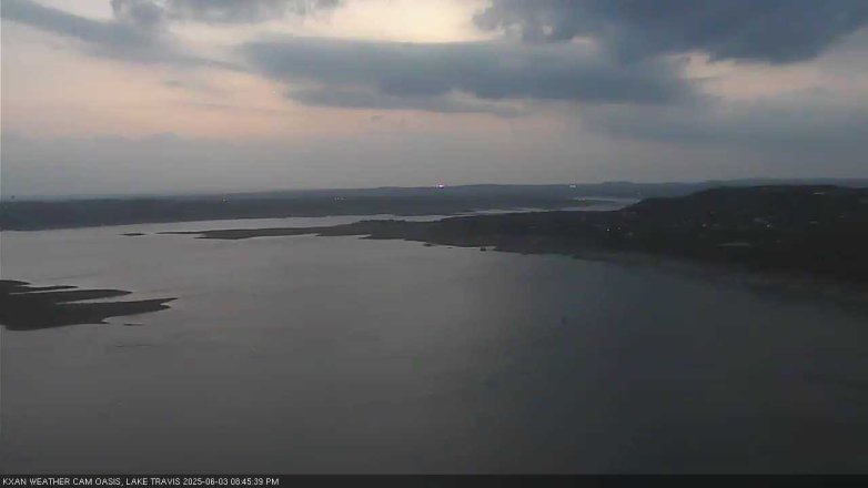 Lake Travis webcam, June 3, 2025 8:45 PM CT