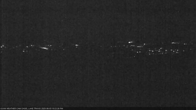 Lake Travis webcam, June 3, 2025 10:25 PM CT