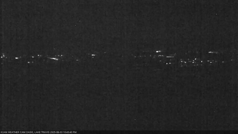 Lake Travis webcam, June 3, 2025 10:45 PM CT