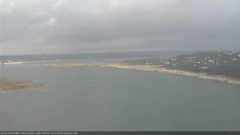 Lake Travis webcam, June 4, 2025 9:45 AM CT