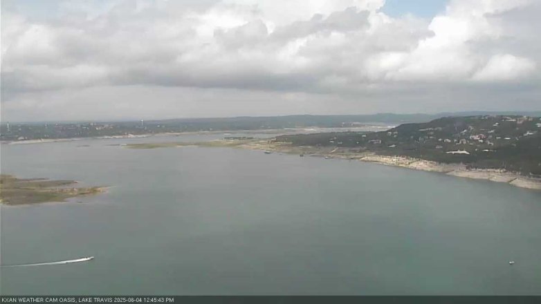 Lake Travis webcam, June 4, 2025 12:45 PM CT