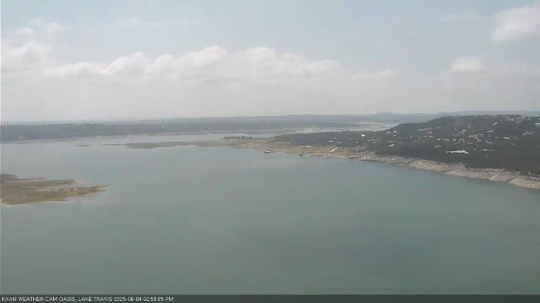 Lake Travis webcam, June 4, 2025 3:00 PM CT