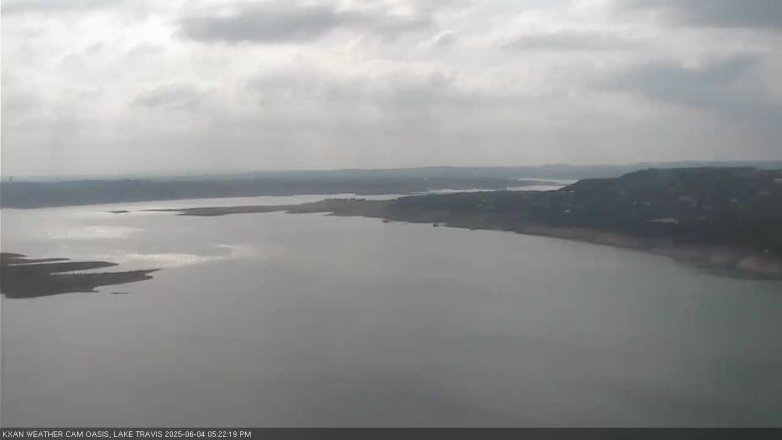 Lake Travis webcam, June 4, 2025 5:25 PM CT