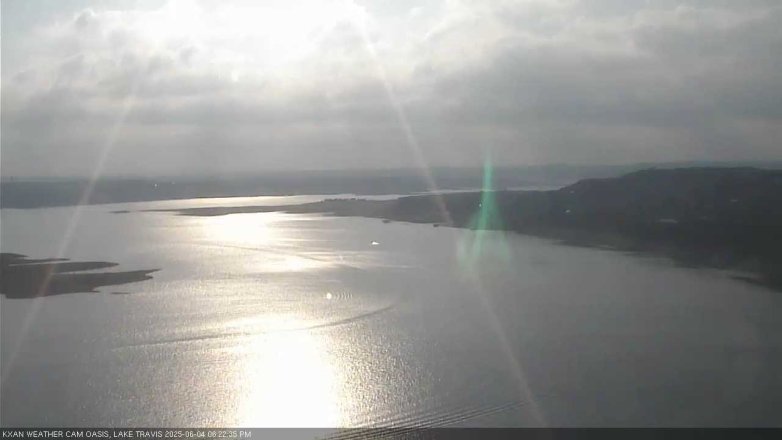 Lake Travis webcam, June 4, 2025 6:25 PM CT