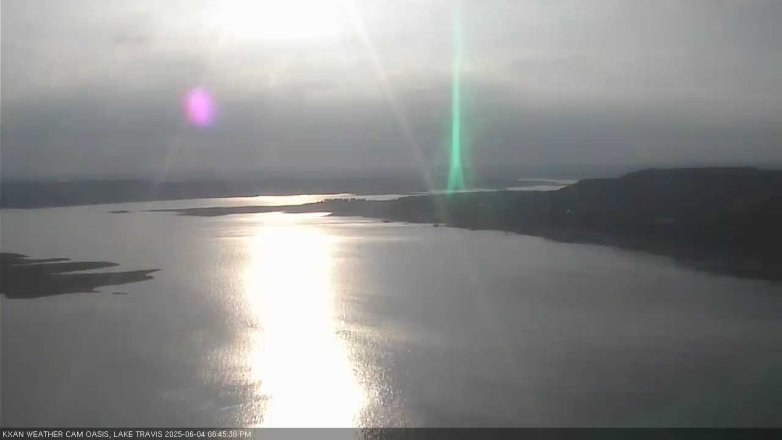 Lake Travis webcam, June 4, 2025 6:45 PM CT