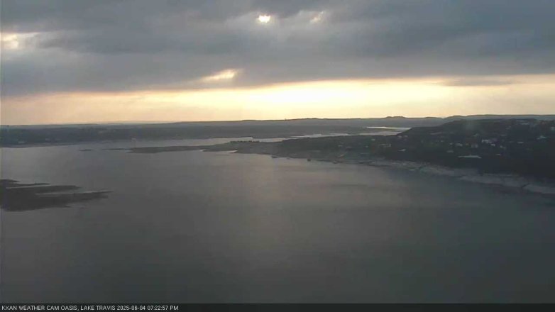 Lake Travis webcam, June 4, 2025 7:25 PM CT