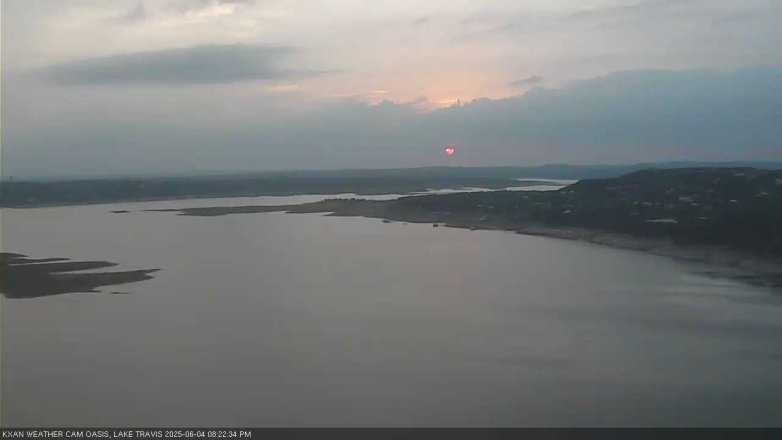 Lake Travis webcam, June 4, 2025 8:25 PM CT