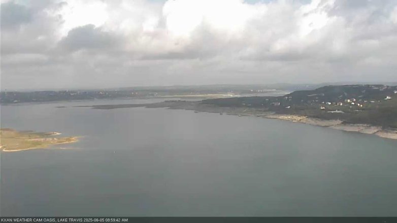Lake Travis webcam, June 5, 2025 9:00 AM CT
