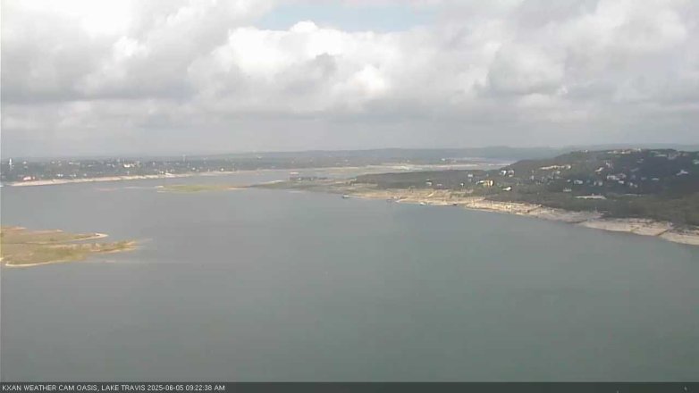 Lake Travis webcam, June 5, 2025 9:25 AM CT