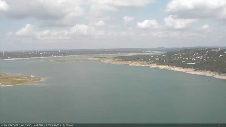 Lake Travis webcam, June 5, 2025 11:25 AM CT