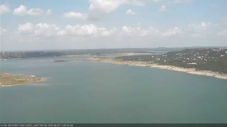 Lake Travis webcam, June 5, 2025 11:45 AM CT