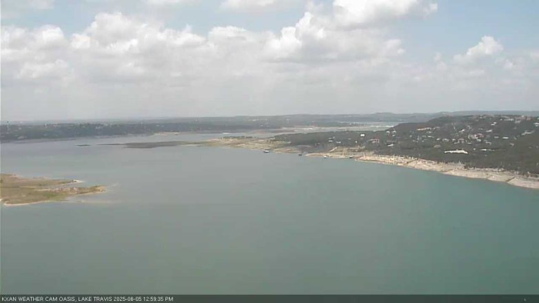 Lake Travis webcam, June 5, 2025 1:00 PM CT