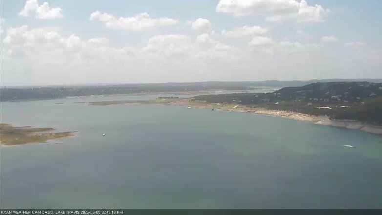 Lake Travis webcam, June 5, 2025 2:45 PM CT