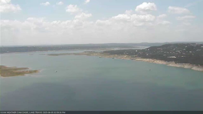 Lake Travis webcam, June 5, 2025 3:00 PM CT