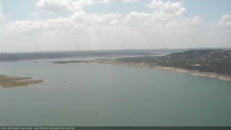 Lake Travis webcam, June 5, 2025 3:25 PM CT