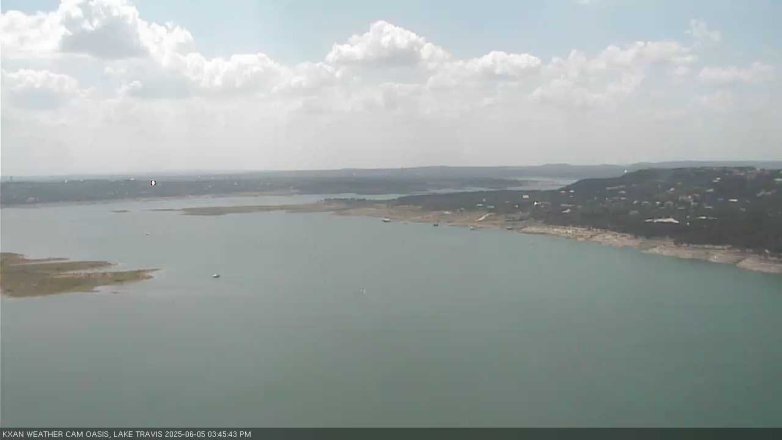 Lake Travis webcam, June 5, 2025 3:45 PM CT