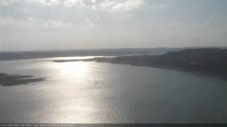 Lake Travis webcam, June 5, 2025 6:00 PM CT