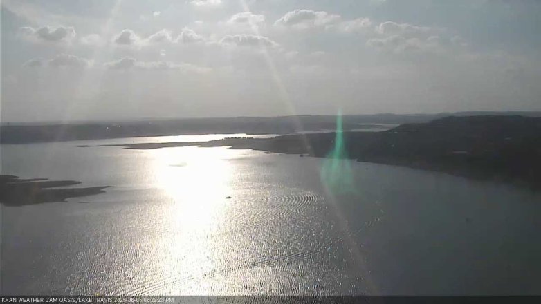 Lake Travis webcam, June 5, 2025 6:25 PM CT