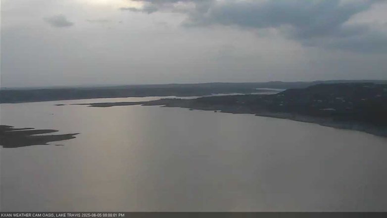 Lake Travis webcam, June 5, 2025 8:00 PM CT